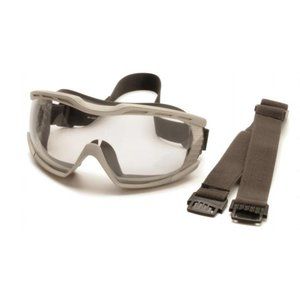 Safety Goggles Clear Lens Adjustable Strap NEW